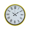 ® Yeni Ürün 36 Cm Sarı Roma Rakamlı Duvar Saati