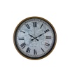 Kahverengi 36 Cm Atlas Tasarım Duvar Saati