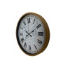 Kahverengi 36 Cm Atlas Tasarım Duvar Saati