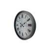 Gri 36 Cm Atlas Modern Tasarım Duvar Saati