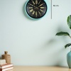 ® Yeni Ürün 36 Cm Turkuaz Dekoratif Duvar Saati