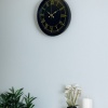 ® Yeni Ürün 36 Cm Siyah Dekoratif Duvar Saati