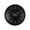 ® Yeni Ürün 36 Cm Siyah Dekoratif Duvar Saati