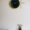 ® Yeni Ürün 36 Cm Standart Sarı Duvar Saati