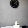 ® Yeni Ürün 36 Cm Siyah Dekoaratif Duvar Saati