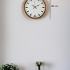 ® Yeni Ürün 36 Cm Turuncu Sade Şık Duvar Saati