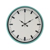 ® Yeni Ürün 36 Cm Turkuaz Sade Şık Duvar Saati
