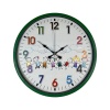 ® Yeni Ürün 36 Cm Yeşil Çocuk Odası Duvar Saati
