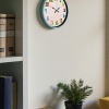 ® Yeni Ürün 36 Cm Turkuaz Çocuk Odası Duvar Saati