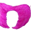 ® Yeni Ürün Gerçek Tüylü Katlanabilir Çocuk Pembe Melek Kanadı Ve Asa Seti 40x55 Cm