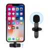 ® Yeni Ürün Type C Uyumlu İphone Dönüştürücülü Kablosuz Yaka Mikrofonu Android ve İphone Uyumlu Mini Mikrofon