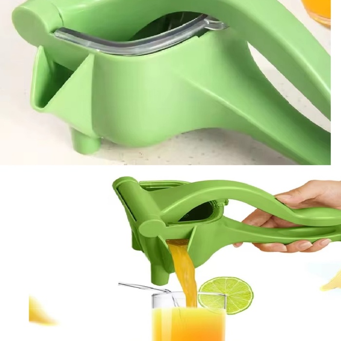 Manuel Plastik Meyve Portakal Karpuz Limon Sıkacağı Kollu Sebze Suyu Sıkma Limonata Aparatı Aleti