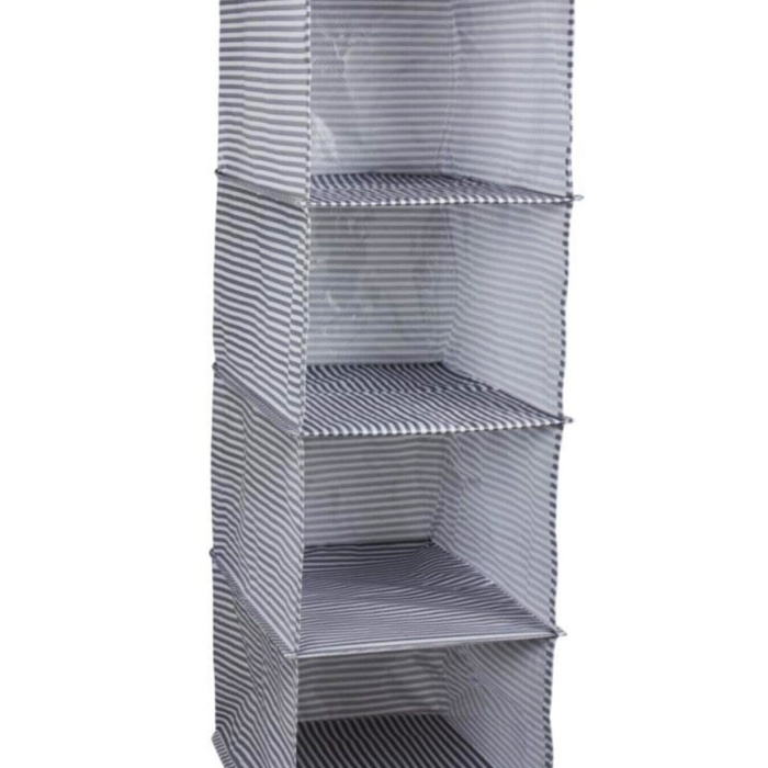  4 Gözlü Dolap Organizer Zebra Model