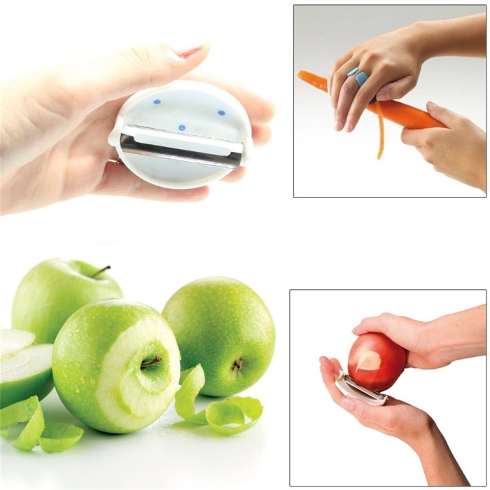 Biomak Parmak Geçmeli Hızlı Pratik Sebze Meyve Soyacağı