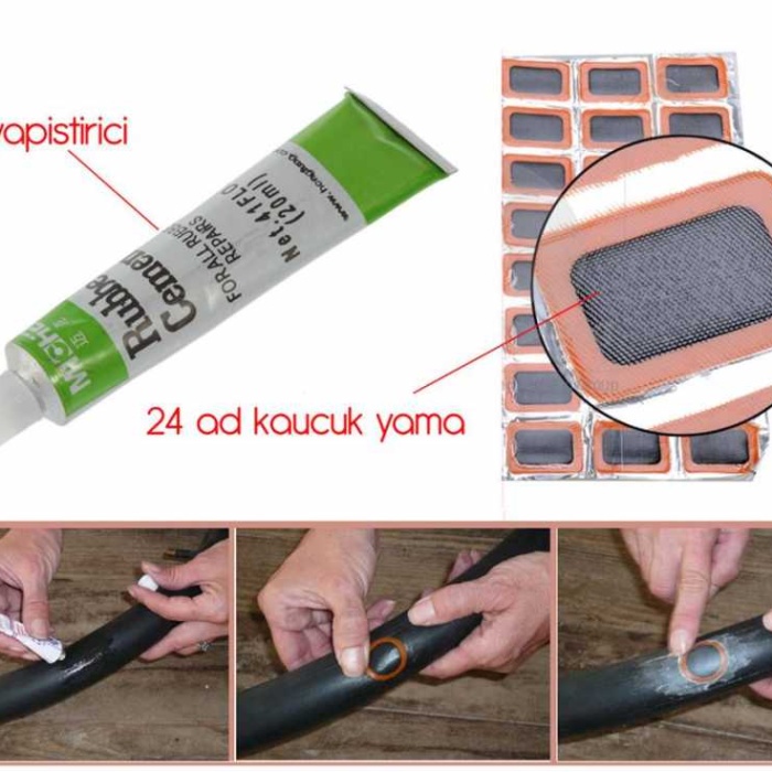 Biomak ® Lastik Yaması - Bisiklet Lastiği Yaması