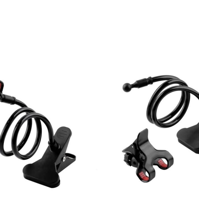 Biomak ® Akrobat Telefon Tutucu Spiral Gövdeli Oynar Başlıklı - Siyah