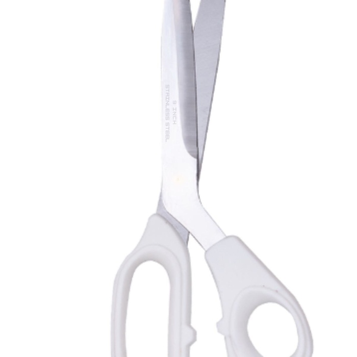 Biyomak® Beyaz Plastik Makas 9 inch