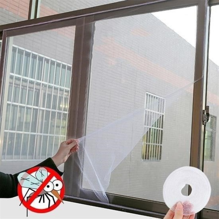 Biomak® Tüm Cam Pencere Kapılara Uyumlu Çift Kanat Pencere Sinekliği