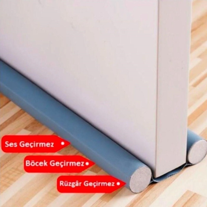 Biomak® Kapı Altı Rüzgar ve Toz Önleyici Isı Koruyucu İzolatör Boyu Ayarlanabilir Model