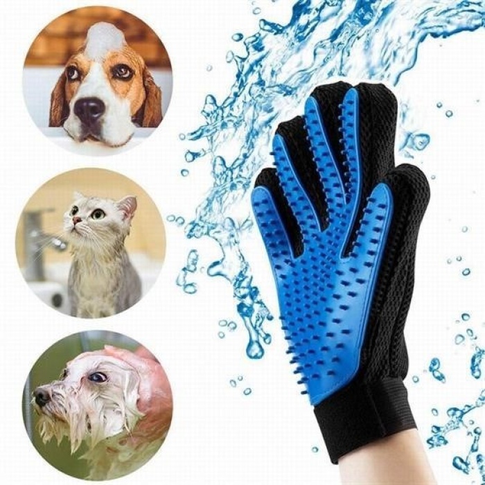 Biomak® Tüy Toplayan Kedi Temizleme Eldiveni Tüy Toplama Eldiveni