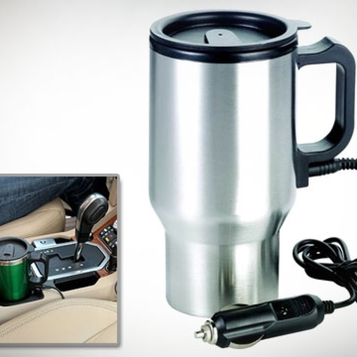 Araç İçi Su Isıtıcı Termos Kupa Bardak