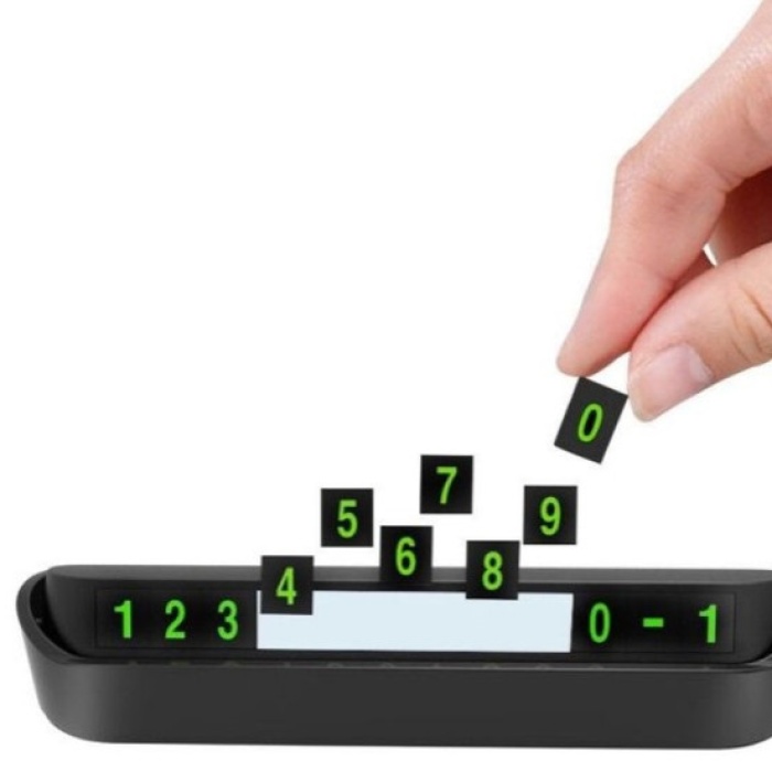 Otomobil Torpido Üstü Açılır Kapanır Telefon Numaralığı