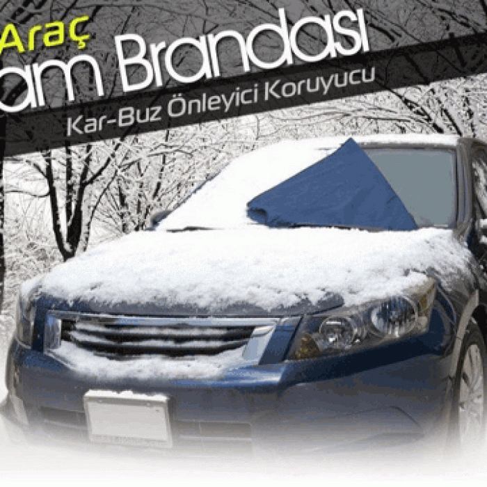 Biomak Araç Kar Buz Önleyici Araç Ön Cam Brandası