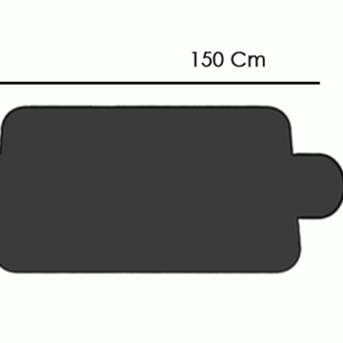 Biomak Araç Ön Cam Güneşliği (150x70 cm) - Siyah