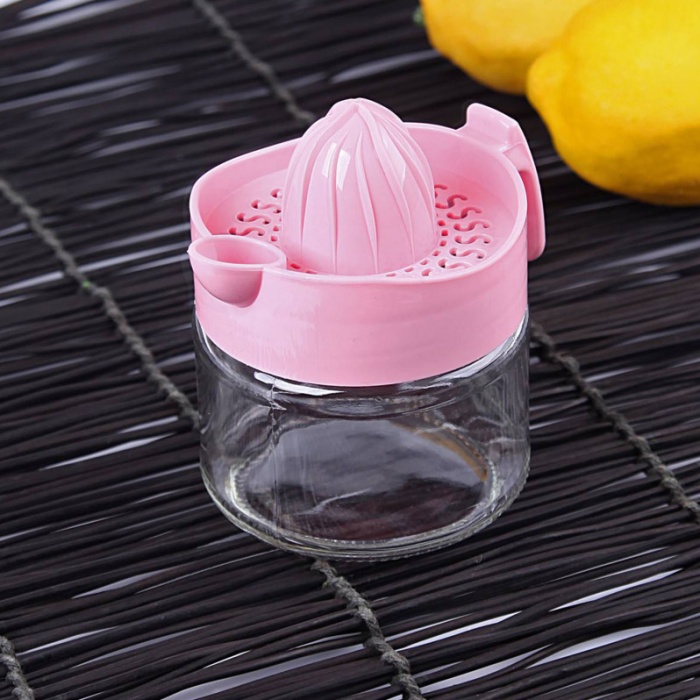 Biyomak® Narenciye Sıkacağı Cam Kavanozlu Limon Sıkacağı 300 ml