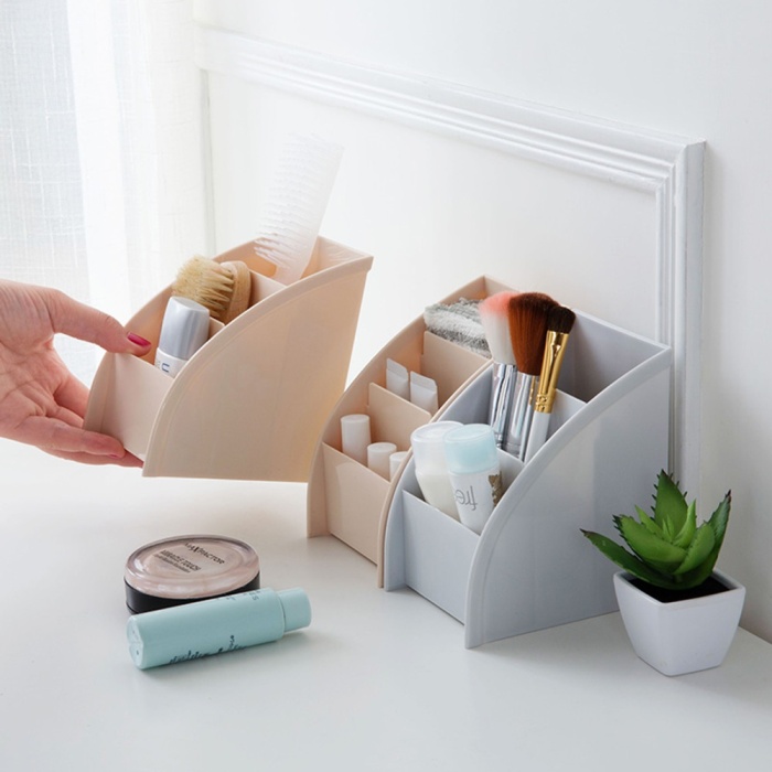 Biyomak® 3 Bölmeli Çok Amaçlı Masaüstü Organizer (3 Adet )