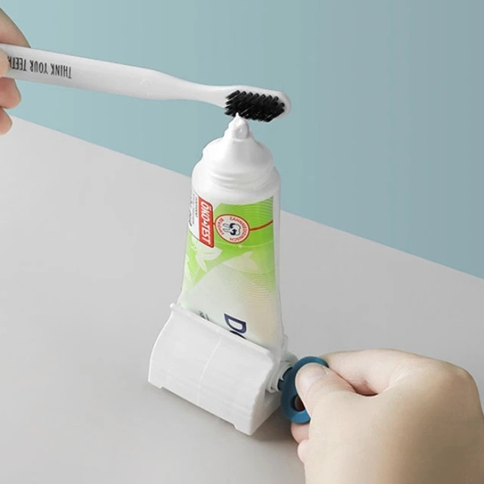 Biomak 2 Adet Diş Macunu Tüp Krem Sıkma Aparatı Çevirmeli