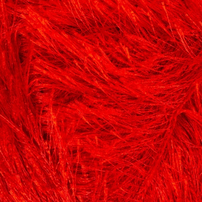 Biomak Loren Furry Kırmızı El Örgü İpi - RF025 - 34053