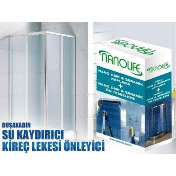 Biomak Nanoteknolojik Duşakabin Su Kaydırıcı 2 Yıl Etkili