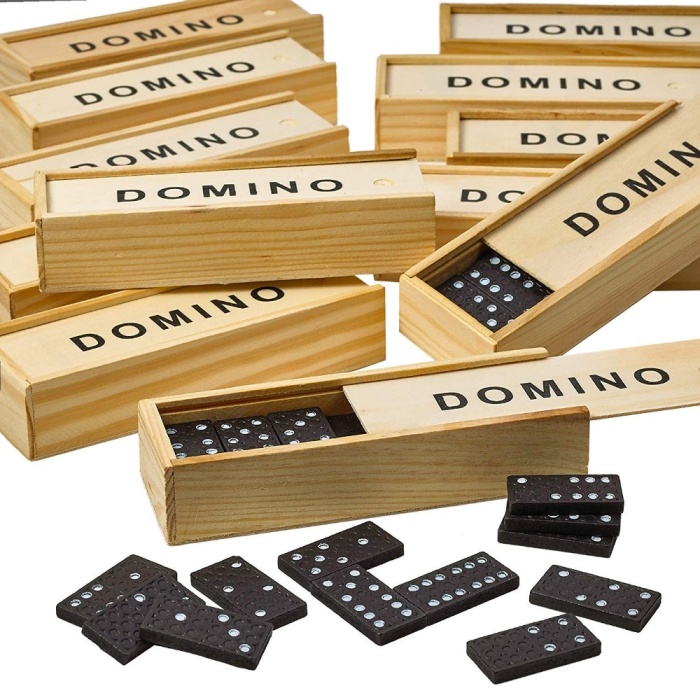 Biomak Ahşap Domino Seti