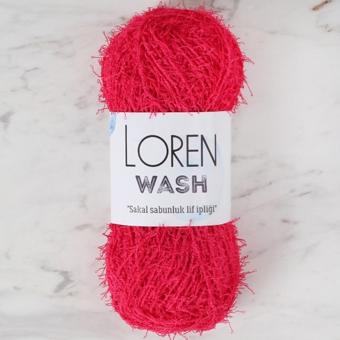 Biomak Loren Wash Fuşya El Örgü İpi - R095 - 34026