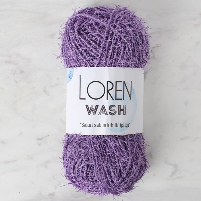 Biomak Loren Wash Lila El Örgü İpi - R020 - 34020