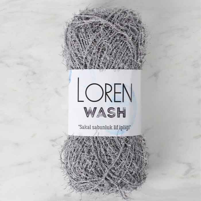 Biomak Loren Wash Gri El Örgü İpi - R082 - 34018
