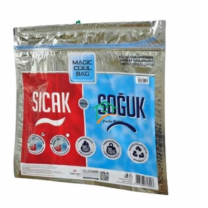 Biomak Termos Çanta - Piknik Çantası - Dondurulmuş Gıda Çantası - Mega Boy