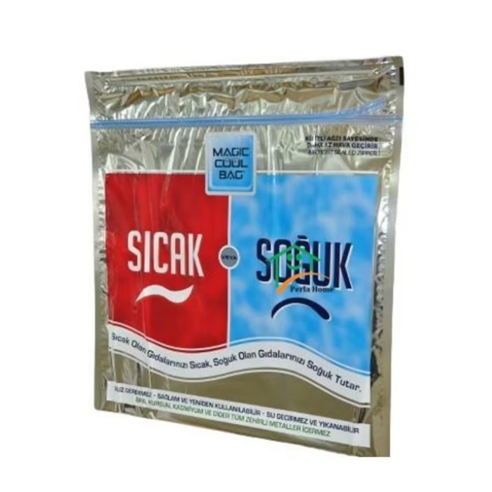 Biomak Termos Çanta - Piknik Çantası - Dondurulmuş Gıda Çantası - Büyük Boy (3 Adet)