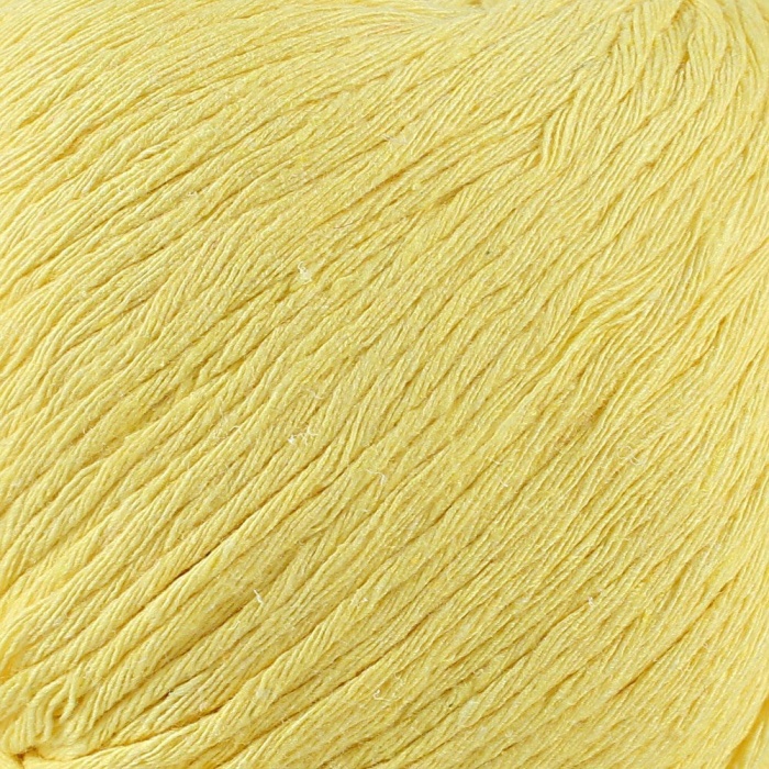 Biomak Loren Natural Cotton Pastel Sarı El Örgü İpi - R086 - 33915