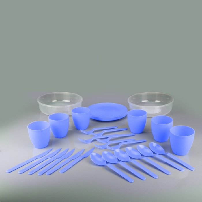 Biomak Piknik Seti 6 Kişilik Çantalı 32 Parça