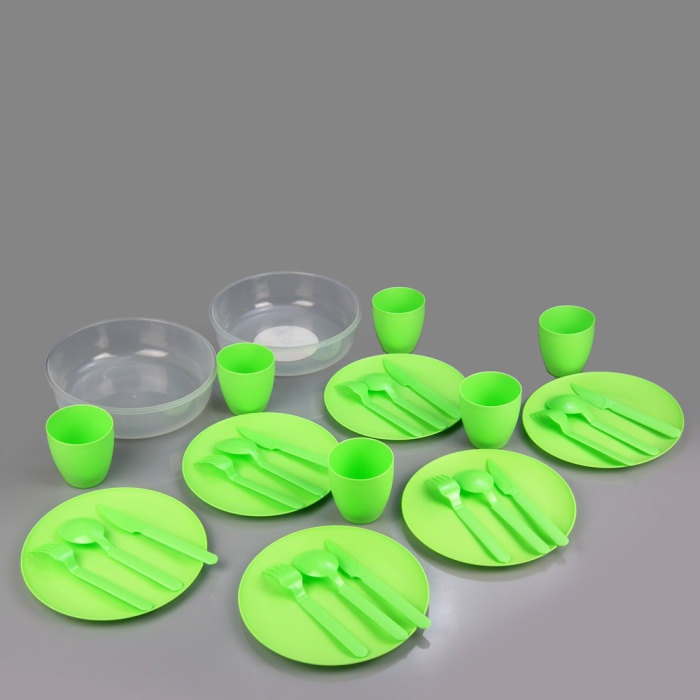 Biomak Piknik Seti 6 Kişilik Çantalı 32 Parça