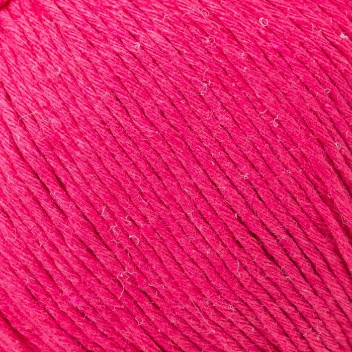Biomak Loren Natural Cotton Fuşya El Örgü İpi - R095 - 33909