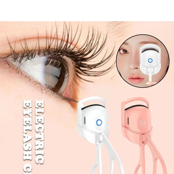 Biomak® Kirpik Kıvırıcı Isıtıcılı Kirpik Kıvırıcı Sabitler Kıvırır Şekillendirir - Şarjlı