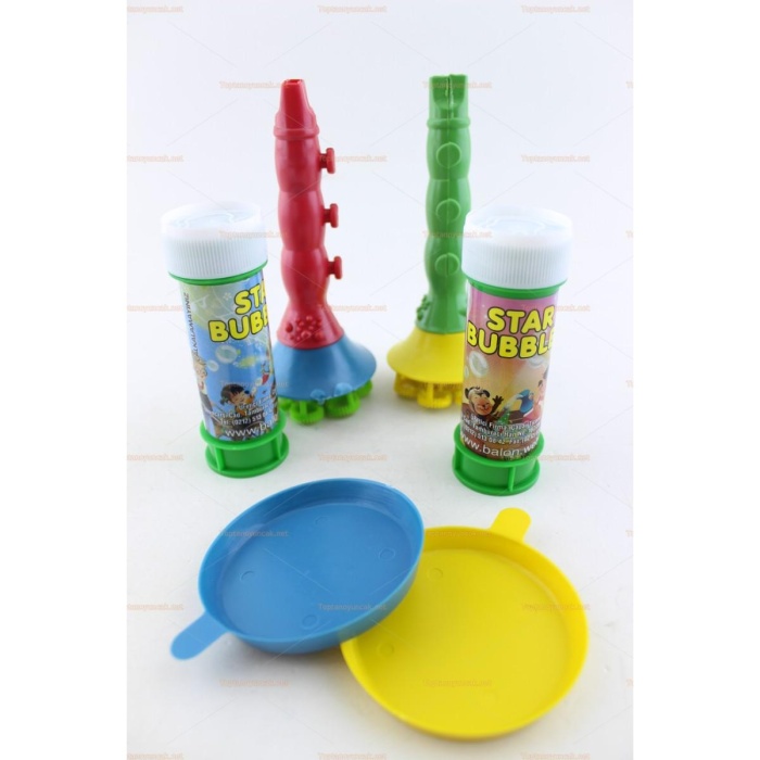 Biomak® Baloncuk Köpük Yapma Seti Borazan Set