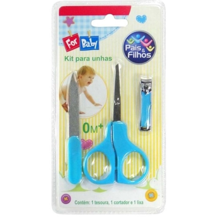 Biomak® Baby Bebek Tırnak Bakım Seti - Mavi