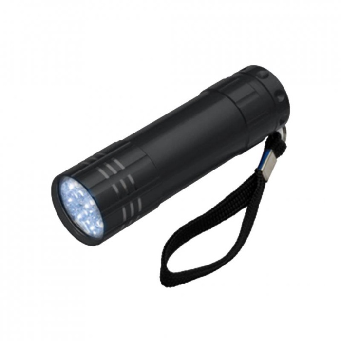 Biyomak® Süper Parlak 9 Ledli Metal Mini El Feneri