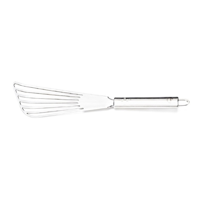 Biyomak® İnoks Eğri Krep Spatulası Krep Omlet Çevirici