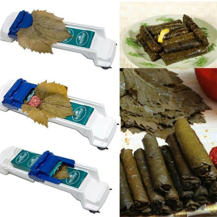 Biyomak® 3 Kademeli Kalınlık Ayarlı Pratik Yaprak Sarma Makinesi