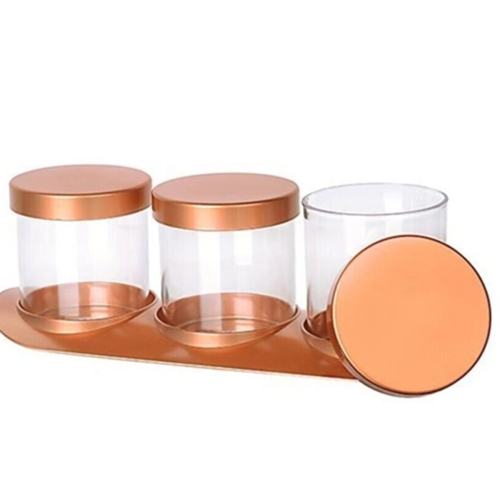 Biyomak® Bronz Baharat Seti Lüx 3lü Set